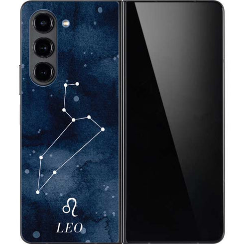 Leo Constellation Galaxy Z Fold5 5G Skin